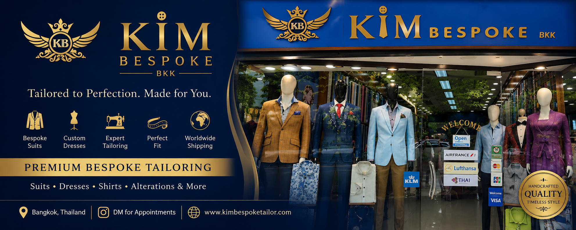 Kim Bespoke BKK tailoring atelier